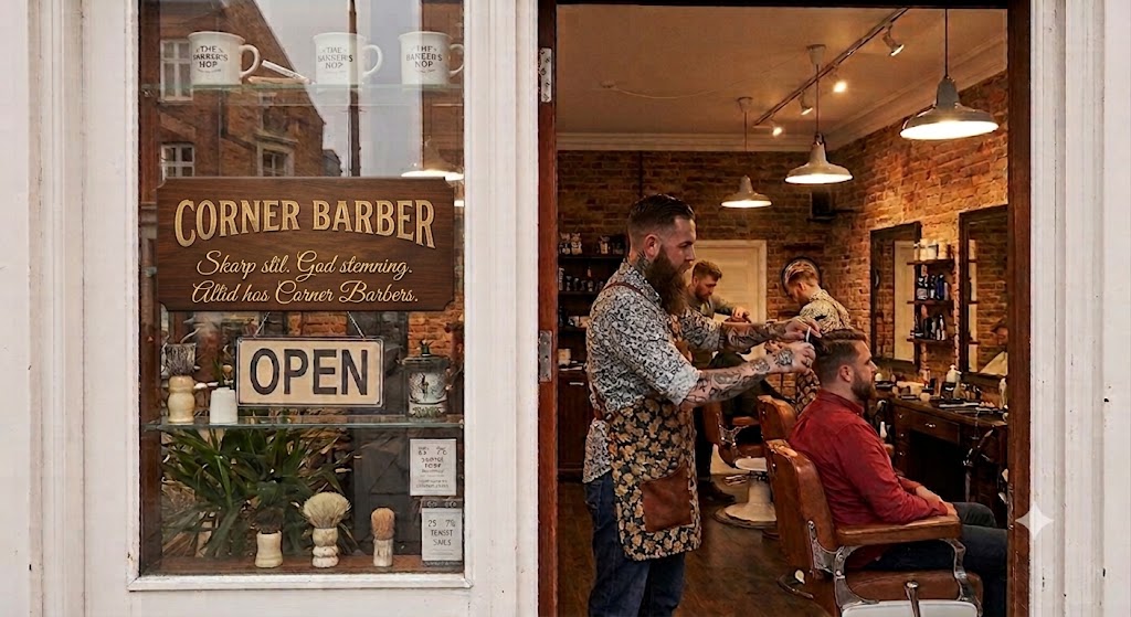 Corner barbers 